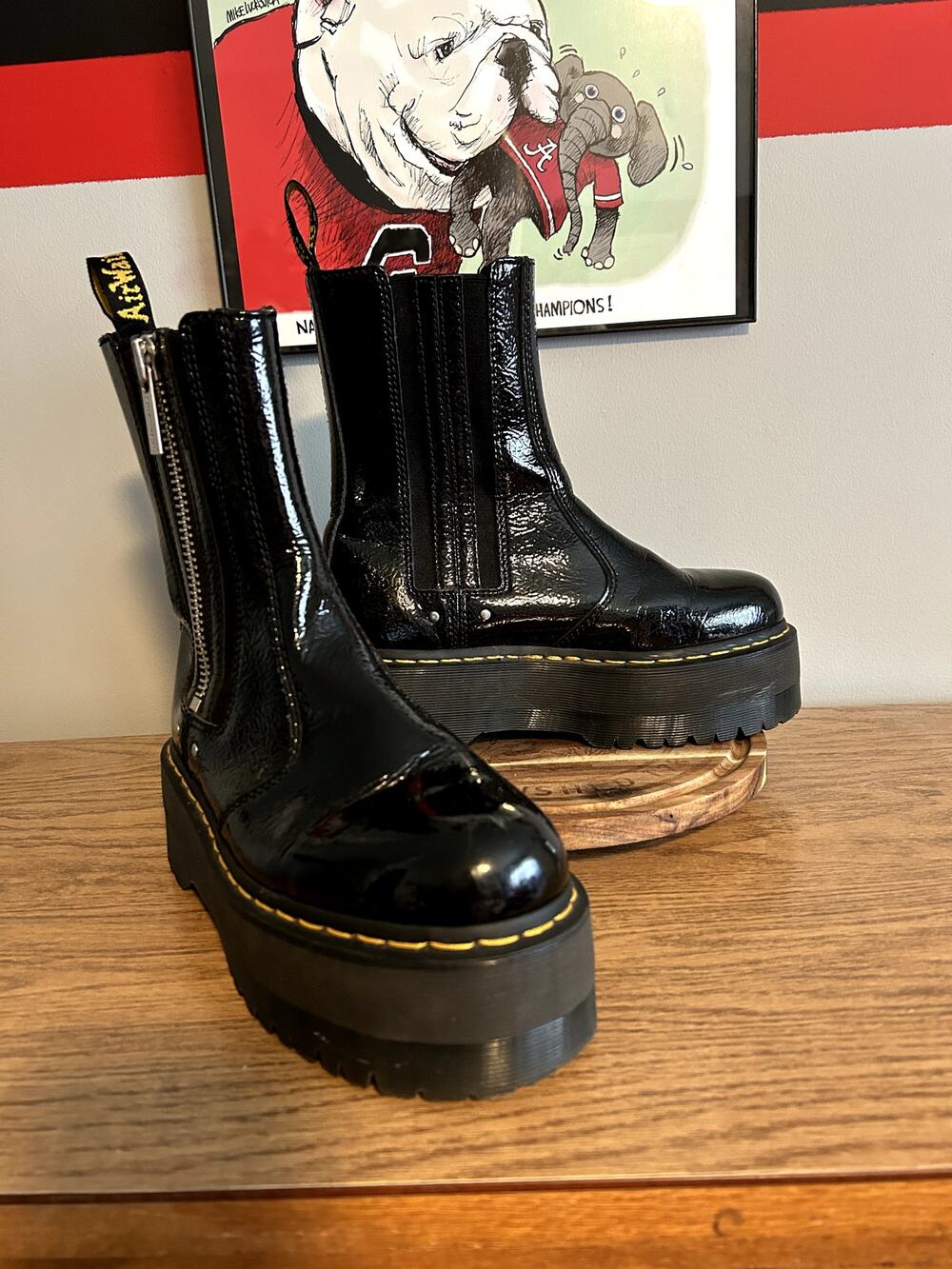 Dr Martens 2976 Max Patent Leather size 9/EU 41